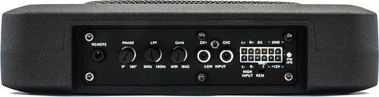 Ampire ACTIVE8-SL Αυτοενισχυόμενο Subwoofer Αυτοκινήτου 8" 250W RMS με Κούτα