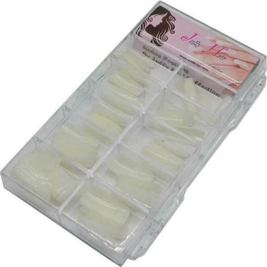 Nail Tips in Beige Color 100pcs