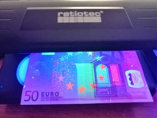 Ratiotec Συσκευή Ανίχνευσης Πλαστών Χαρτονομισμάτων Soldi 185