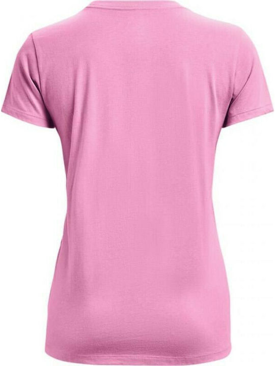 Graphic Damen T-Shirt Fuchsie