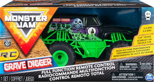 Spin Master Monster Jam Grave Digger Remote Controlled Car Monster Truck