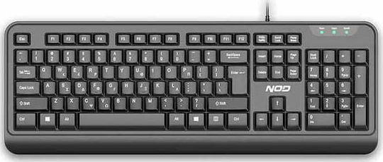 NOD BusinessPRO Wired Keyboard & Mouse Set Σετ Πληκτρολόγιο & Ποντίκι Ελληνικό