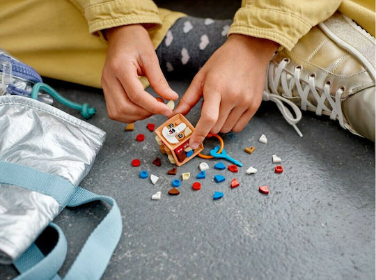 LEGO Etichetă Geantă Dots Câine Pentru 6+ Ani