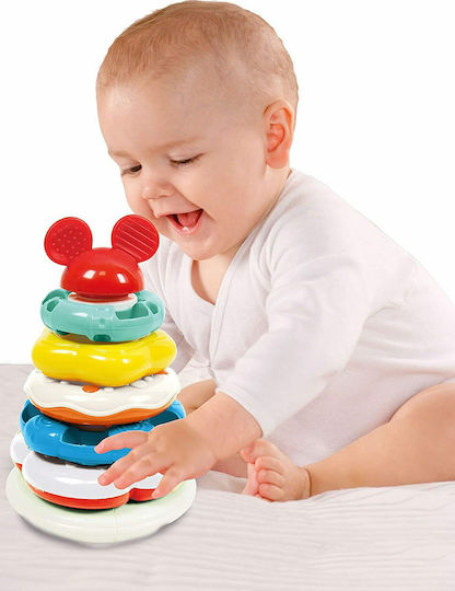 Baby Clementoni Играчка за подреждане Disney Baby Stackable Rings за 6++ месеца