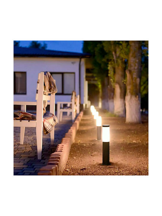 V-TAC Outdoor Small Post Floor Lamp 60W IP44 for E27 Socket Black