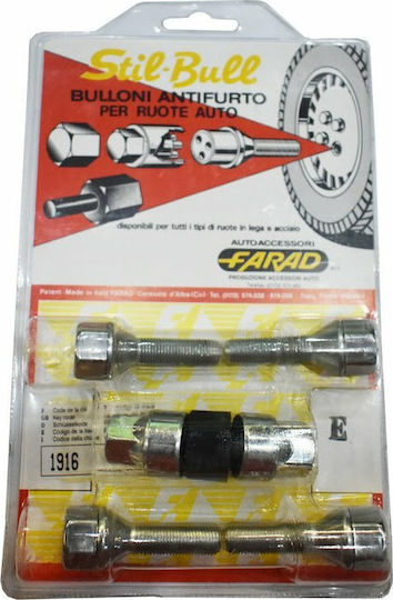 Farad Security Bolts 6pcs