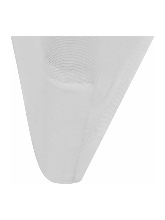 vidaXL Elastic Cover for Chair White 4pcs 131408