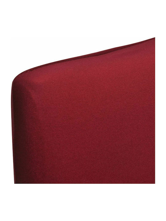 vidaXL Elastic Cover for Chair Burgundy 4pcs 131420