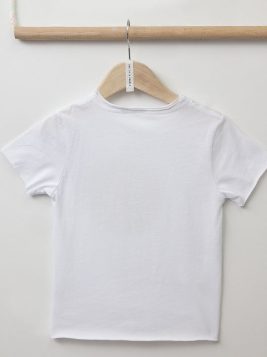 Παιδικό T-shirt Λευκό