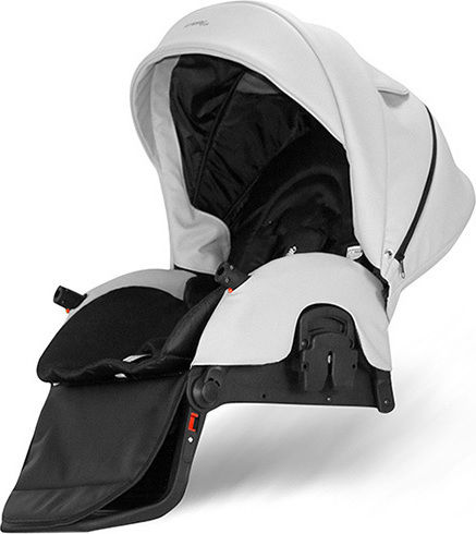 Milu Kids Πολυκαρότσι Atteso 2 in 1 Ledo Bright Grey 04