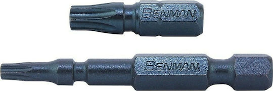 Benman Σετ 2 Μύτες Κατσαβιδιού Torx Torx