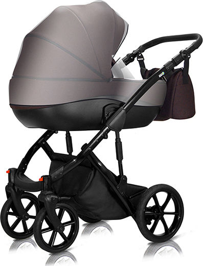 Milu Kids Bacio Καρότσι 2 σε 1 Kατάλληλο για Nεογέννητο Navy Green 07