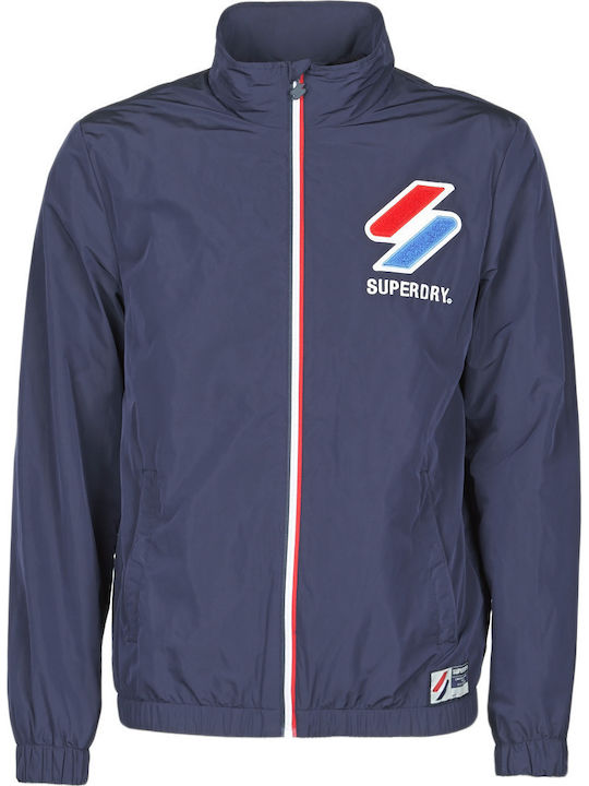 Cagoule Jacket Windproof Blue