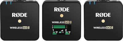Rode Ασύρματο Πυκνωτικό Μικρόφωνο Wireless GO II Πέτου Δημοσιογραφικό