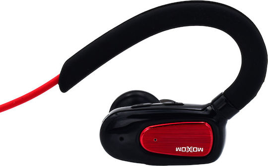 Moxom MX-WL09 In-ear Bluetooth Handsfree Ακουστικά Κόκκινα