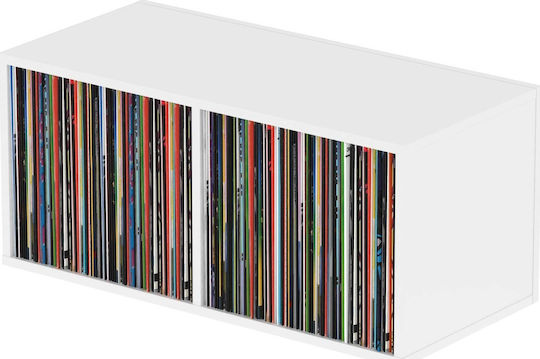 Glorious Record Box 230 Vinyl Stand White