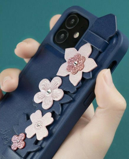Kingxbar Sweet Series Back Cover Δερματίνης Μπλε (iPhone 12 Pro Max)