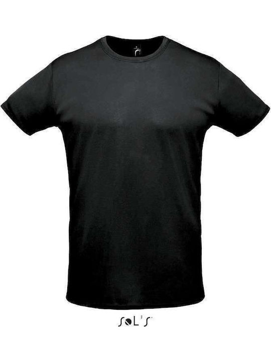 Sol's Sprint Ανδρικό Διαφημιστικό T-shirt Κοντομάνικο σε Χρώμα