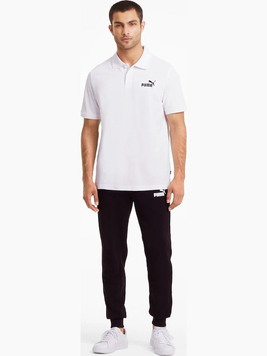 Essentials Polo Athletic Short Sleeve White T-Shirt