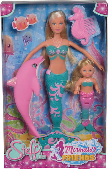 Simba Steffi Love Mermaid Friends Păpușă pentru 3+ ani+ Ani 29cm.