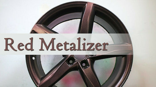 Plasti Dip Spray Protective Film Metalizer with Metallic Effect Red 400ml