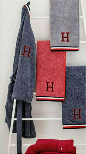 Tommy Hilfiger Facecloth Teddy 50x100cm Navy Weight 540gr/m²