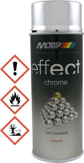 Motip Dupli Σπρέι Βαφής Deco Effect Chrome Lacquer με Νικέλ Εφέ Chrome 400ml