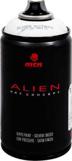 Montana Colors Spray Vopsea Alien cu Satin Efect Divinity White RV-9010 250ml