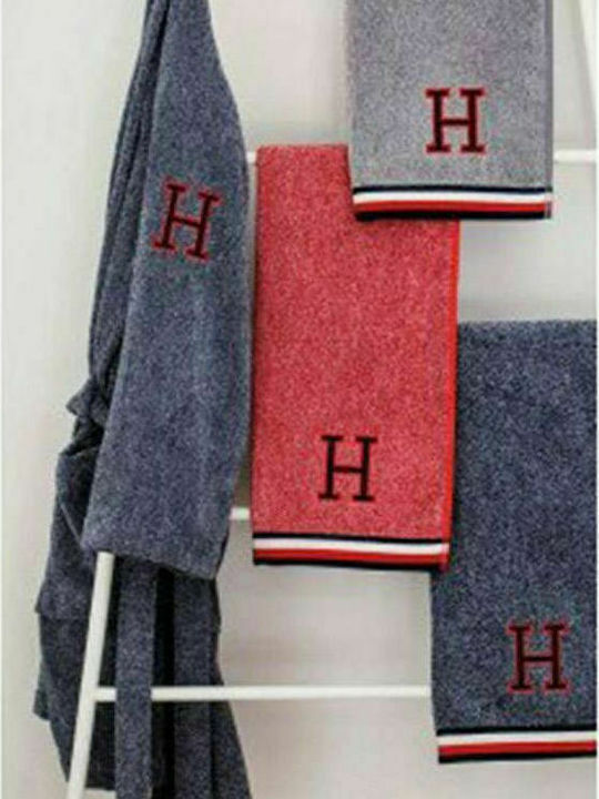 Tommy Hilfiger Bath Towel Teddy 9577459 70x140cm. Navy Weight 500gr/m²