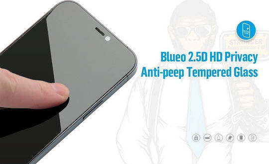 Privacy Full Face Tempered Glass (iPhone 12 Pro Max)