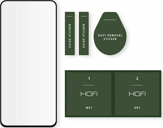Hofi Pro+ 2.5D Full Face Tempered Glass (Redmi Note 9T)