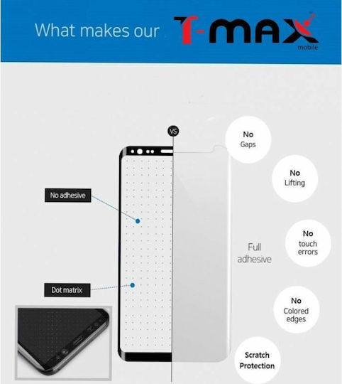 T-Max Replacement Kit 3D Full Face Tempered Glass (Galaxy S9)
