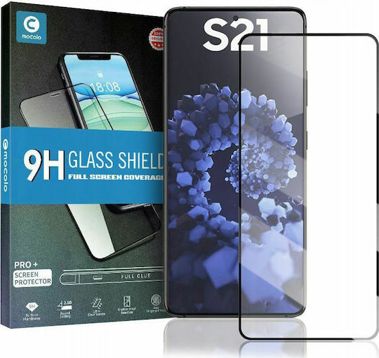 Mocolo Adeziv complet Full Face Tempered Glass (Galaxy S21+ 5G)
