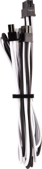 Corsair Premium Individually Sleeved PSU Cables Pro Kit DC / 24-Pin ATX / Peripherie - DC / 24-Pin ATX / Peripherie Kabel 0.65m Schwarz (CP-8920227)