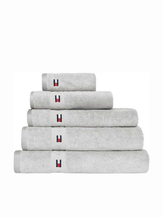 Tommy Hilfiger Facecloth Legend 9583803 50x100cm. Silver Weight 540gr/m²