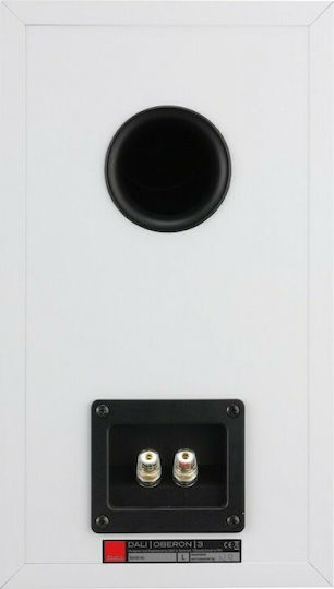 Dali Oberon 3 Ζεύγος Ηχείων Hi-Fi Βιβλιοθήκης 150W 2 Δρόμων Π20xΒ31.5xΥ35εκ. Λευκό