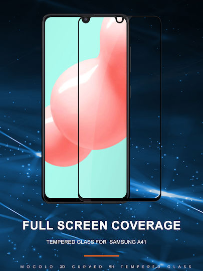 Mocolo TG+ Adeziv complet Full Face Tempered Glass (Galaxy A02s)