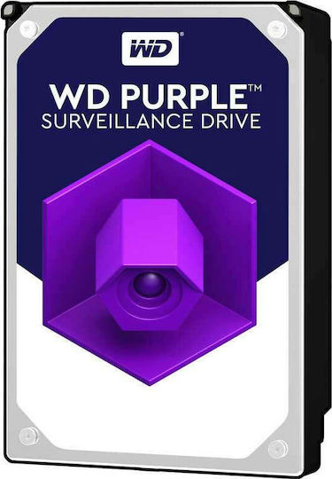 Western Digital Purple 8TB HDD Hard Drive 3.5" SATA III 7200rpm with 256MB Cache for Recorder WD82PURZ