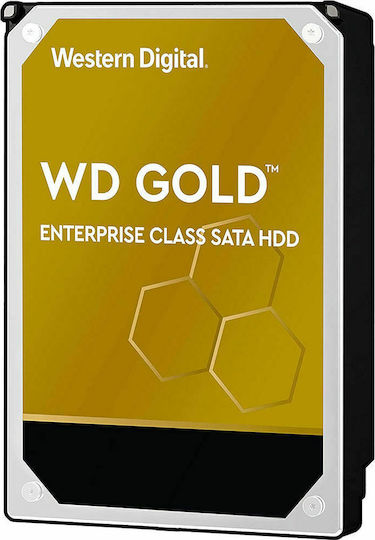 Western Digital Gold 12TB HDD Hard Drive 3.5" SATA III 7200rpm with 256MB Cache for Desktop WD121KRYZ