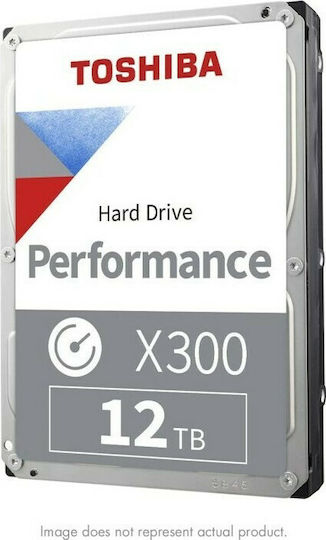 Toshiba X300 Performance 10TB HDD Hard Drive 3.5" SATA III 7200rpm with 256MB Cache for Desktop / NAS / Server