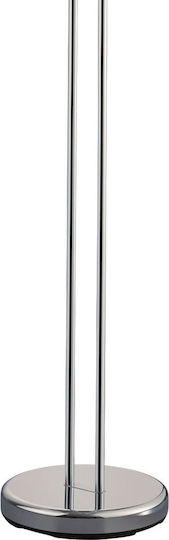 Trio Lighting Chris LED Floor Lamp H180xL52cm with Warm White Light 2000lm Chrome