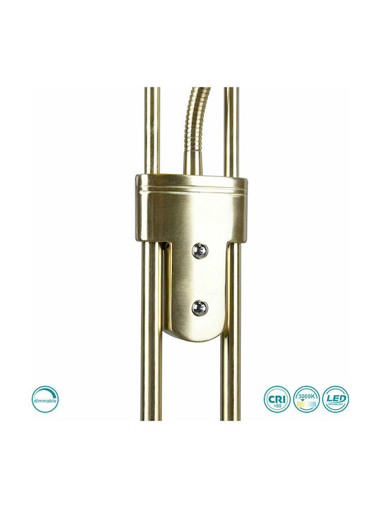 Trio Lighting Orson LED Подова Лампа В180xД32см. 2700лм Златист