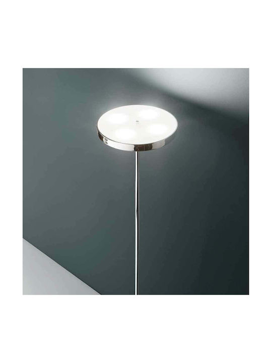 Ideal Lux Colonna Floor Lamp H181xW35cm. with Socket for Bulb GX53 White