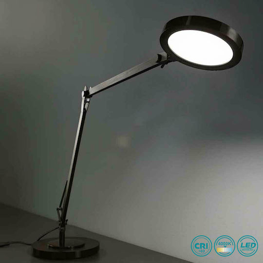 Ideal Lux Futura PT1 LED Floor Lamp H145xW25cm. with Natural White Light 600lm Black