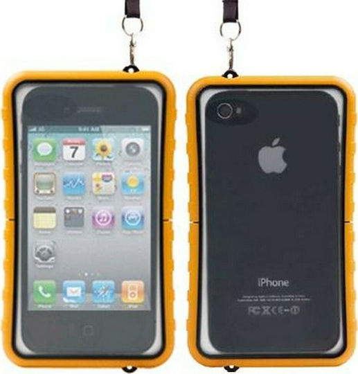 Krusell Sealabox Cord L Waterproof Case Yellow 57681