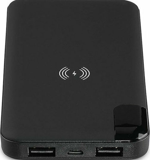 V-TAC VT-3509 Power Bank 8000mAh mit 2 USB-A Anschlüssen Schwarz