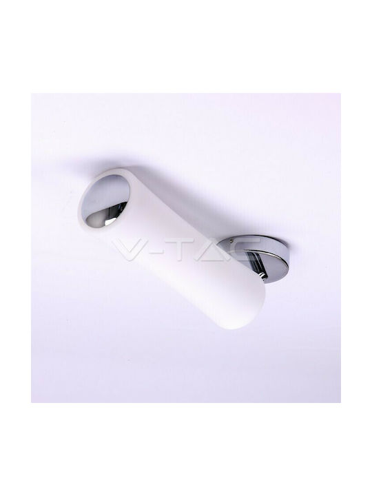 V-TAC VT-7025 Modern Lamp Wall with Integrated LED and Warm White Light 12.5x42cm