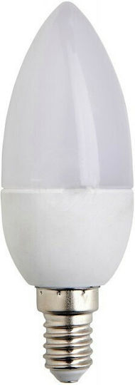 Spot Light Λάμπα LED 7W για Ντουί E14 και Σχήμα C35 Φυσικό Λευκό 550lm