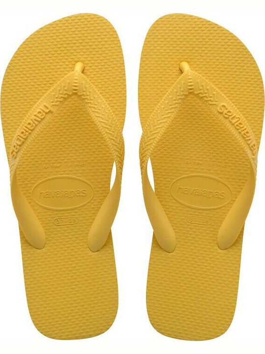 Top Women's Flip Flops Yellow