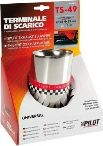 Lampa Amortizor de eșapament TS-49 Universal Φ38-52mm